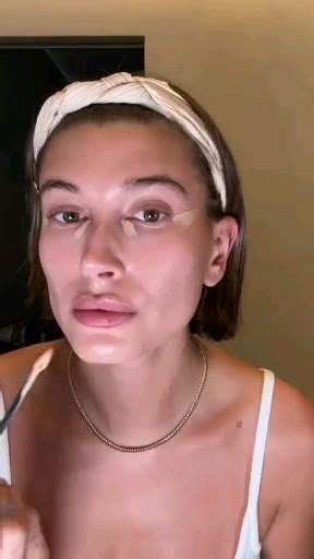 [Видео] «hailey bieber» | Виды макияжа, Прически, Макияж всего лица