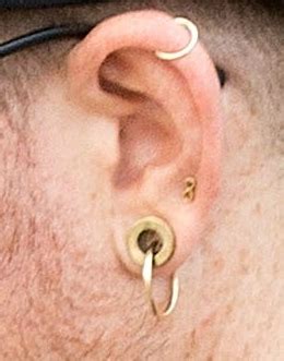 Adam Lambert's (New?) Gold "Infinity" Earring! | Adam Lambert 24/7 News