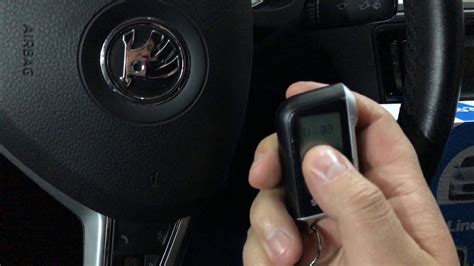 Skoda Rapid автосигнализация StarLine A63 без автозапуска, с ...