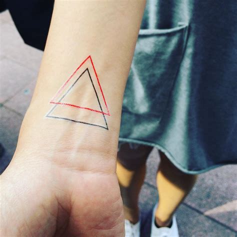 65+ Best Triangle Tattoo Designs & Meanings - Sacred Geometry (2019)