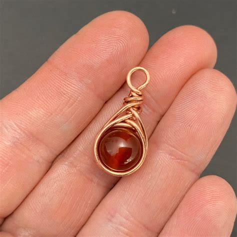 wire wrap  bead pendant studio  designs wire wrapped rings
