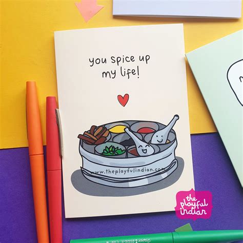 You Spice Up My Life Card - The Playful Indian | Superhero birthday