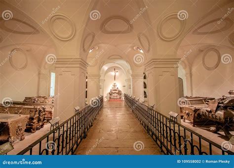 The Imperial Crypt at New Market in Vienna Austria Stock Photo - Image ...