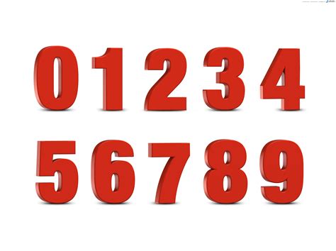 3d Numbers - ClipArt Best