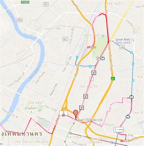 รถเมล์สาย 157 อ้อมใหญ่ - หมอชิต 2 , พุทธมณฑลสาย 2 - พระราม 9
