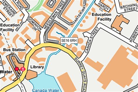 SE16 6RH maps, stats, and open data