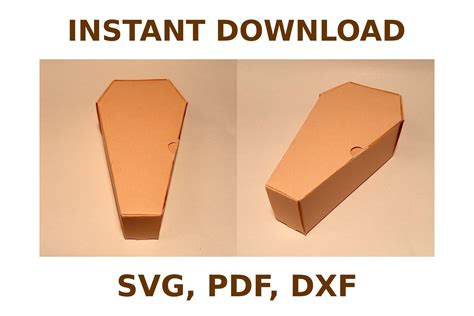 Coffin Box Template Graphic by JustGreatPrintables · Creative Fabrica