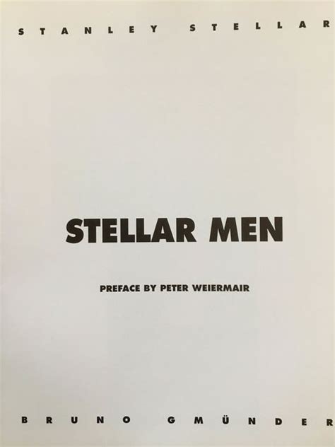 Stellar Men - Stanley Stellar
