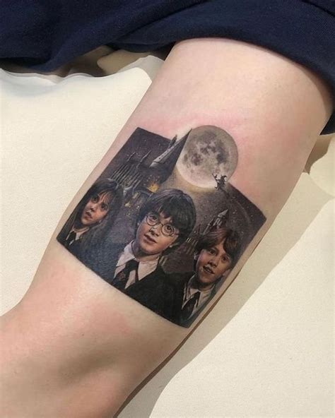 Тату Гарри Поттер — Значение, Эскизы и Идеи | VeAn Tattoo