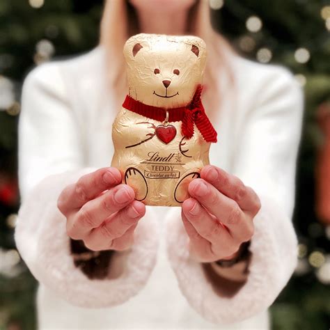 "LINDT" miś z czekolady mlecznej, 100g | Prezentyplus.pl