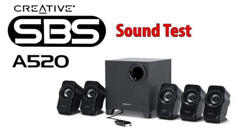 Creative A520 Audio Test ( Perfect quality no distortion) - YouTube