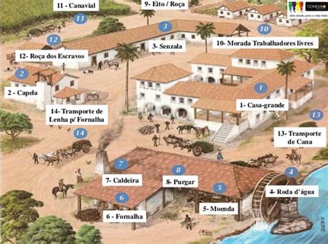 Maquete De Engenho - A cana-de-açúcar no Brasil – Maquete sobre o Engenho de Açúcar