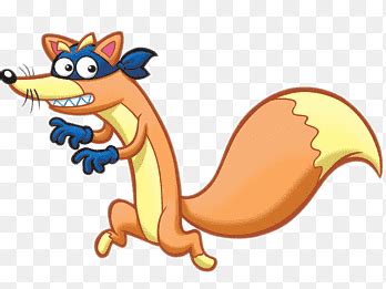 Dora la exploradora, ilustración del personaje zorro naranja, png | PNGEgg