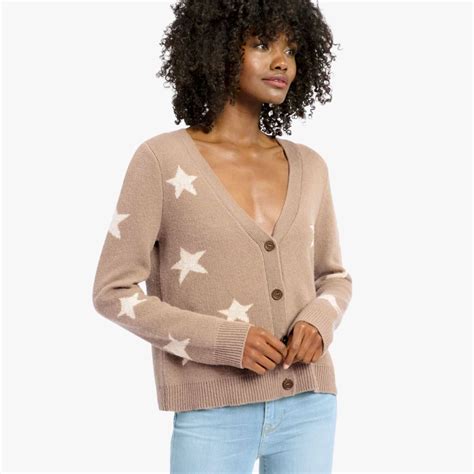 Good Neighbour | Splendid Celestine Cardigan (Chestnut)