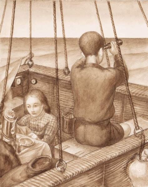 Петров-Водкин К. С. Андрюша с подзорной трубой и Катя - Виртуальный ...
