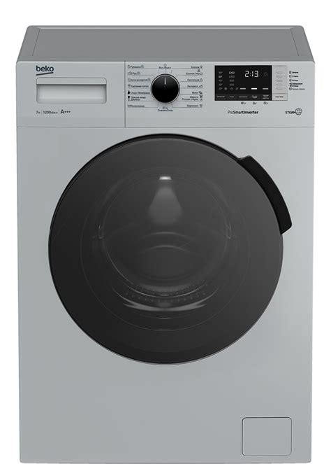 Стиральная машина Beko SteamCure RSPE78612S - обзор и характеристики на ...