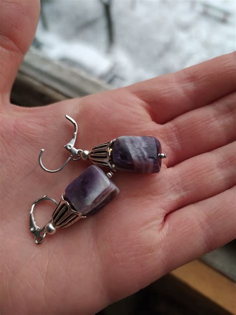 Купить Сережки з Аметисту, цена 450 грн — Prom.ua (ID#1724413085)