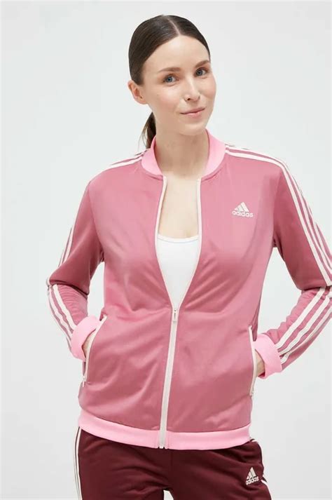 Спортивный костюм adidas женский цвет розовый | ANSWEAR.ua