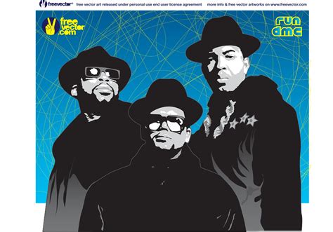 Run DMC Vector 64196 Vector Art at Vecteezy