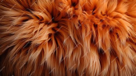 Premium AI Image | fox fur background