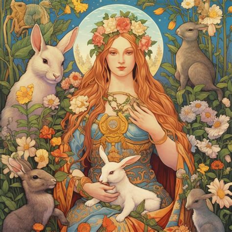 Ostara : La Déesse Nordique Du Printemps – Viking Shop