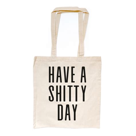 shitty day linnentasje