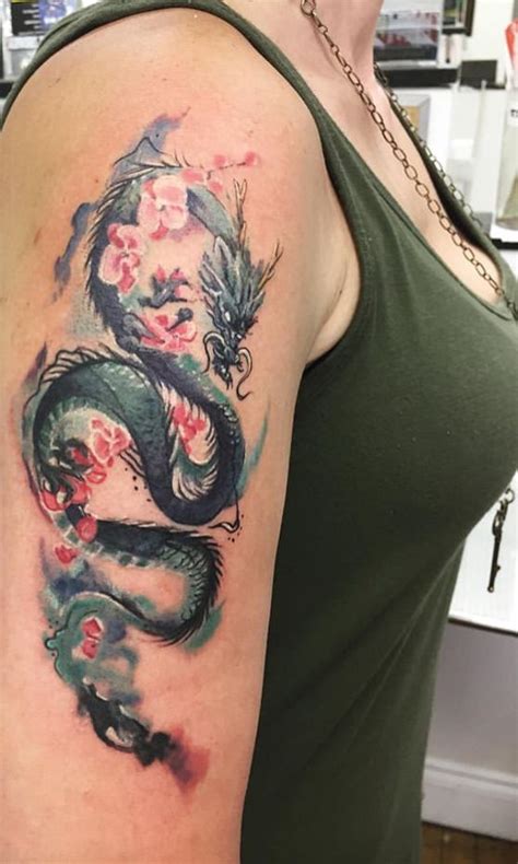 Celestial Dragon Tattoo