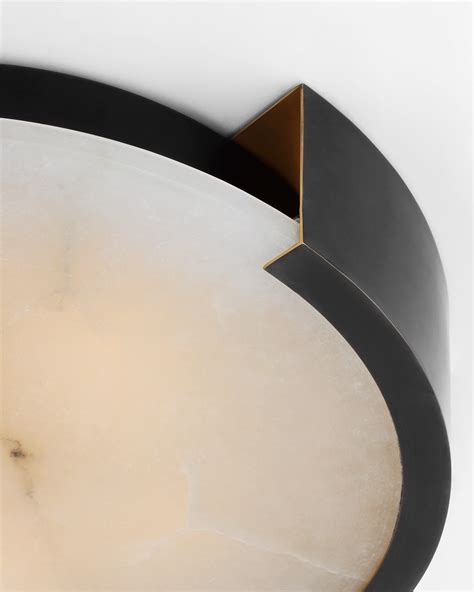 melange  large flush mount eu kw visual comfort