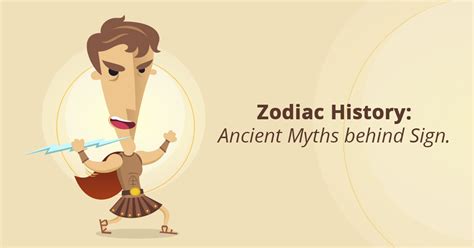 Zodiac History: Ancient Myths behind Signs| FortuneHoroscope.com
