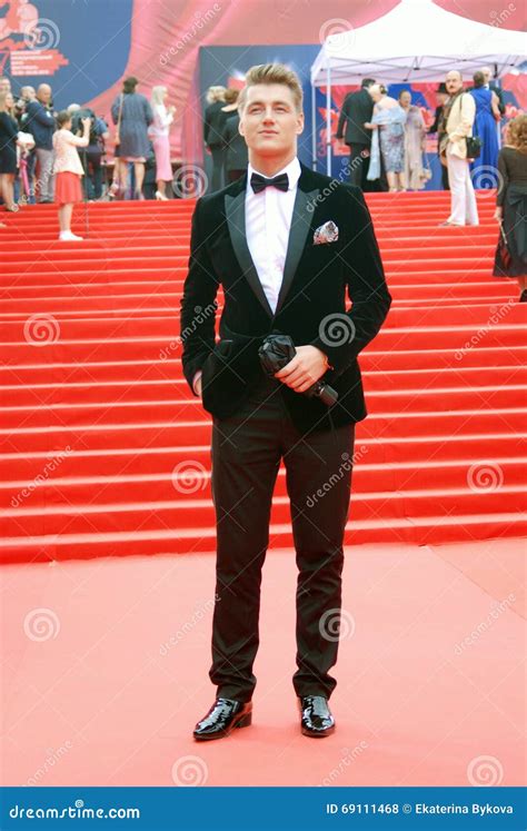 Singer Alexey Vorobyov At Moscow Film Festival Editorial Image ...
