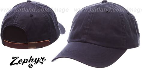 Blank DADDY STRAPBACK Navy Hat Zephyr