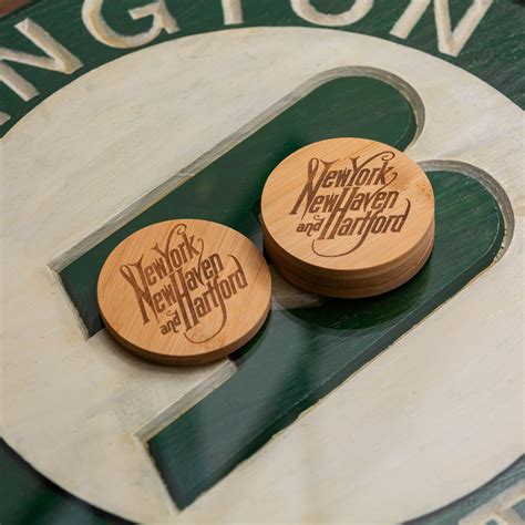 New York New Haven & Hartford Coaster Set – Bespoke Rail