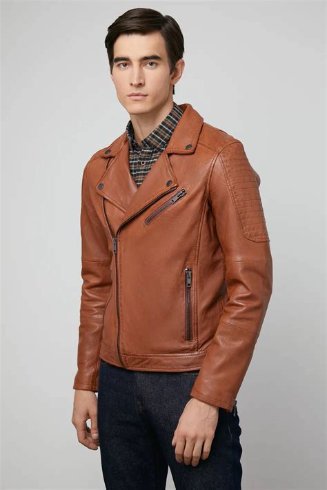 Косуха из натуральной кожи Urban Fashion For Men 681261003 цены в ...