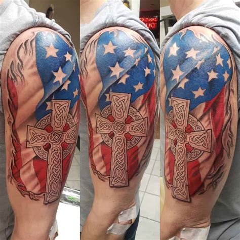 American Flag Arm Tattoo Ideas - Design Talk