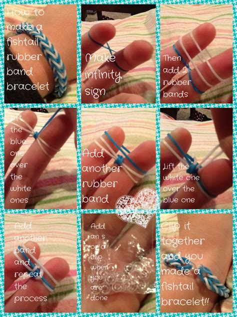 how to make rubber band bracelets 2