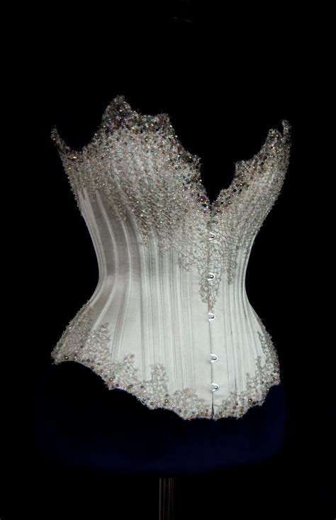 Charming Satin Corset Design