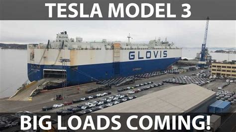 Tesla Model 3 Deliveries Flood Norway: Video