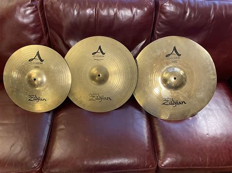 Zildjian A Custom Cymbals Set | Reverb