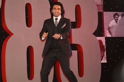 Ranveer Singh at the launch of movie 83 - News18