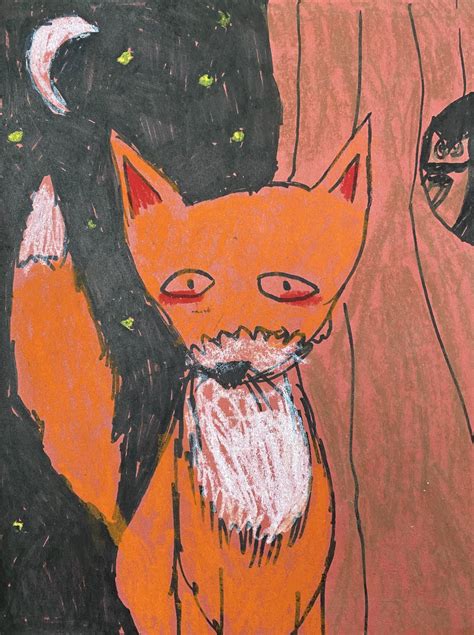 Fox By a Tree - Kids & Art Foundation