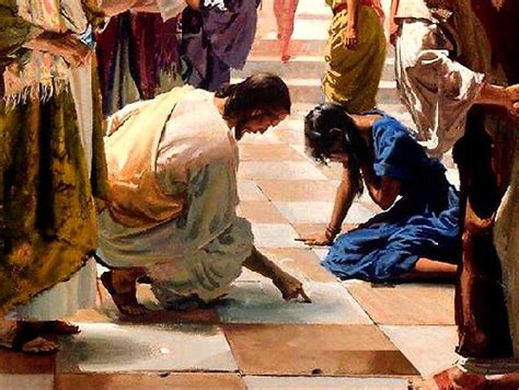 Jesus E A Mulher Adultera - mulher adúltera | Imagens Bíblicas