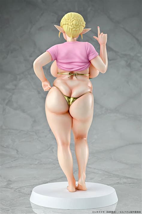 Plus-Sized Elf: Elfuda 1/7 (Gold Ver.) (Cast-Off) [Q-six] - Nin-Nin