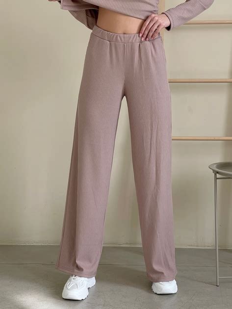 Брюки в рубчик широкие весенние женские Merlini Ванни 600000265 L-XL ...