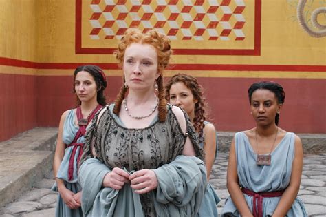 Lindsay Duncan as Servilia on Rome. | Rome hbo, Rome tv series, Rome