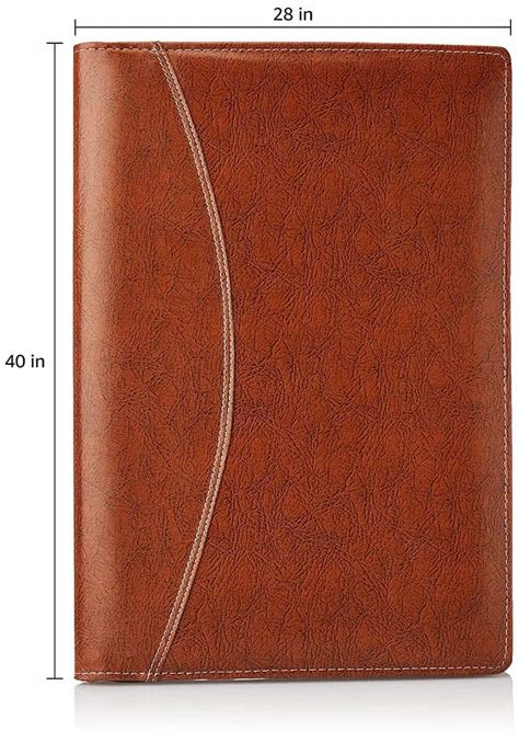 Brown Leather File Folder, For Office, Paper Size: A4 at Rs 199/piece ...