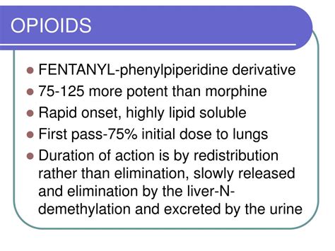 PPT - OPIOIDS PowerPoint Presentation, free download - ID:438836