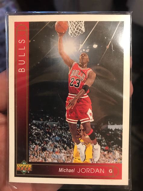 Michael Jordan Upper Deck Baseball Card One On One at Harold Case blog