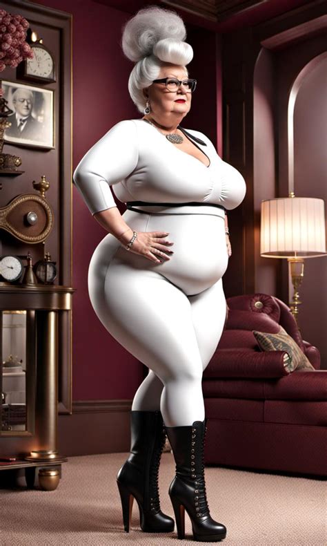 Fat Granny Femdom Mistress, Hair Bun, Huge Hips, by TallyTm on DeviantArt