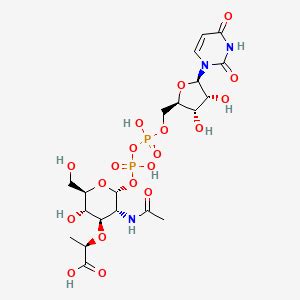 UDP-N-acetylmuramic acid | C20H31N3O19P2 - PubChem