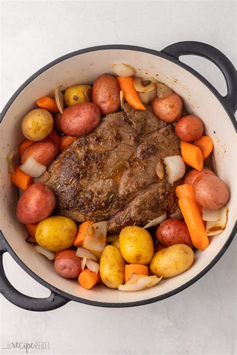Easy Pot Roast recipe (the BEST gravy!) - The Recipe Rebel